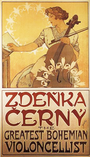 Zdenka Cerny Alphonse Mucha